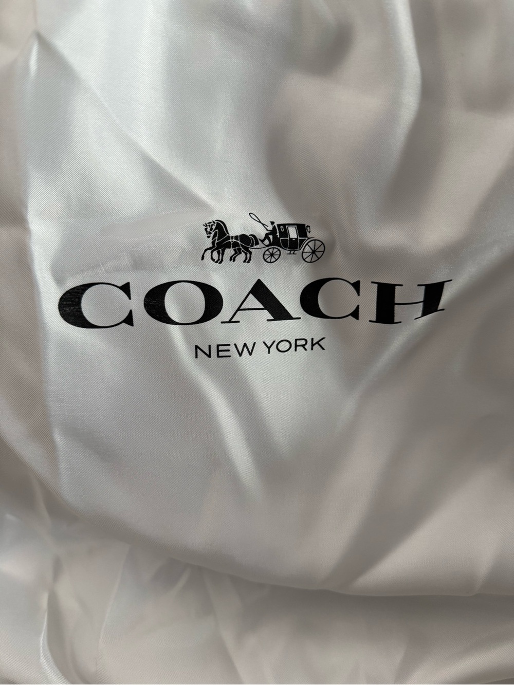 Coach Black Pebbled Leather Tote with Gold Hardware - Picture 5 of 11